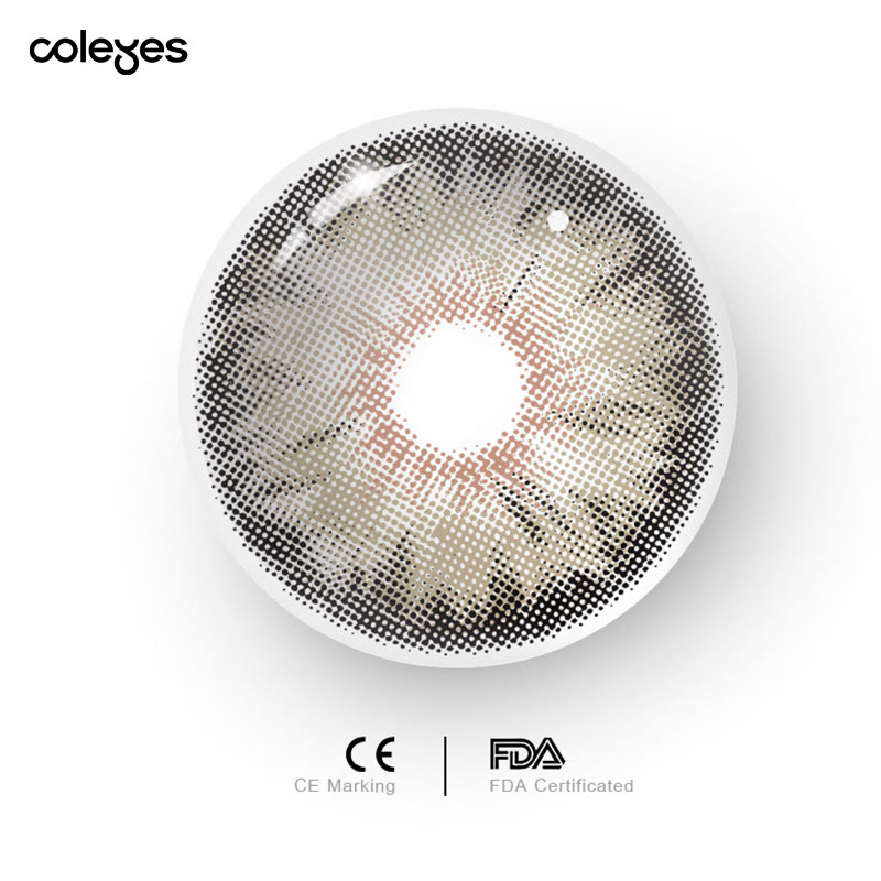 Coleyes Monica Brown Small Pupil Yearly Colored Contacts - image 7