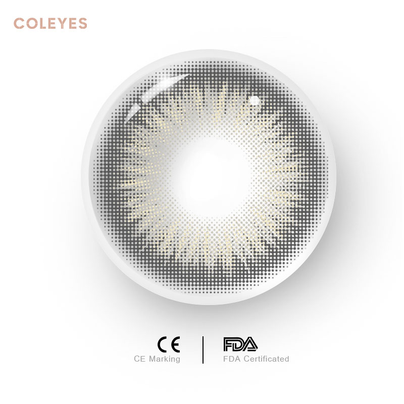 Coleyes Savage Grey Yearly Prescription Colored Contacts - image 2