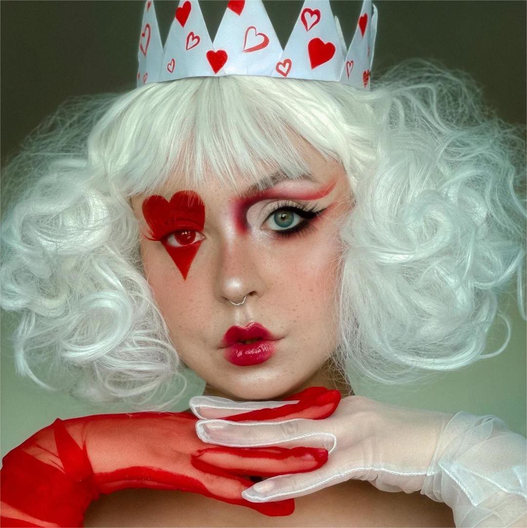 Coleyes Blind Mesh Red Yearly Prescription Cosplay Colored Contacts - image 6