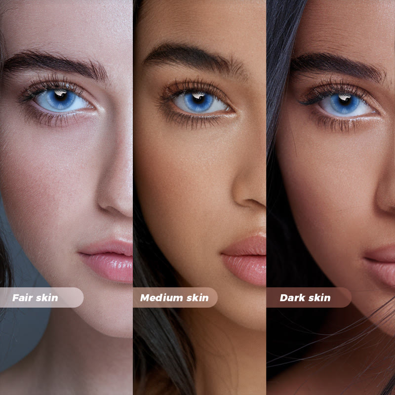 Coleyes Lovejoy Blue Yearly Prescription Colored Contacts - image 3