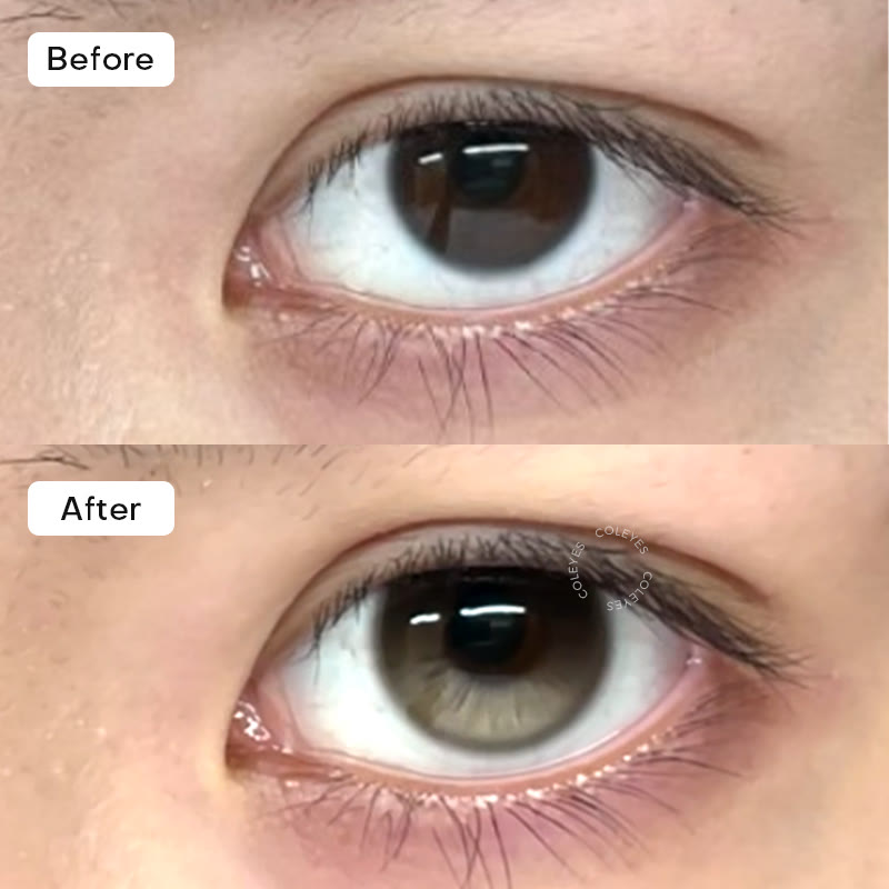 Coleyes Stellar Brown Axis Lock Colored Contacts | 1 Day-10pcs - image 3
