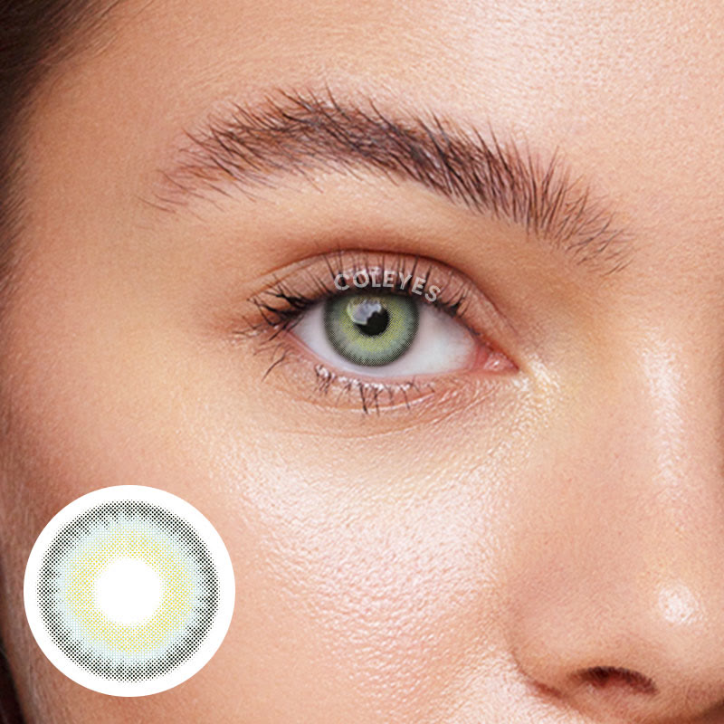 Coleyes LA Blue Yearly Prescription Colored Contacts - image 1