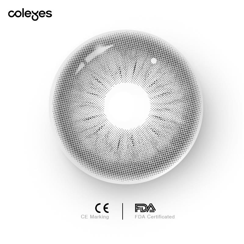 Coleyes Cedar Grey Yearly Prescription Colored Contacts - image 7
