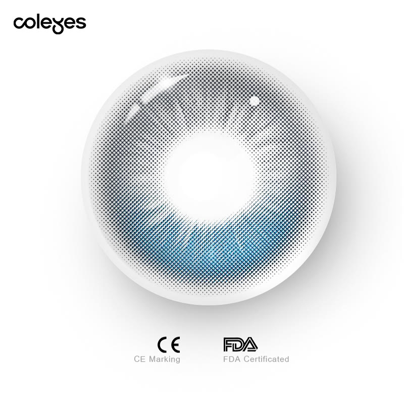 Coleyes Stellar Blue Axis Lock Colored Contacts | 1 Day-10pcs - image 12