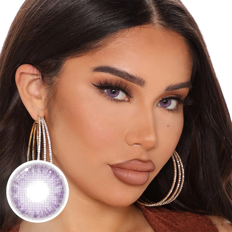 Coleyes Virtual Violet Yearly Prescription Colored Contacts - image 5
