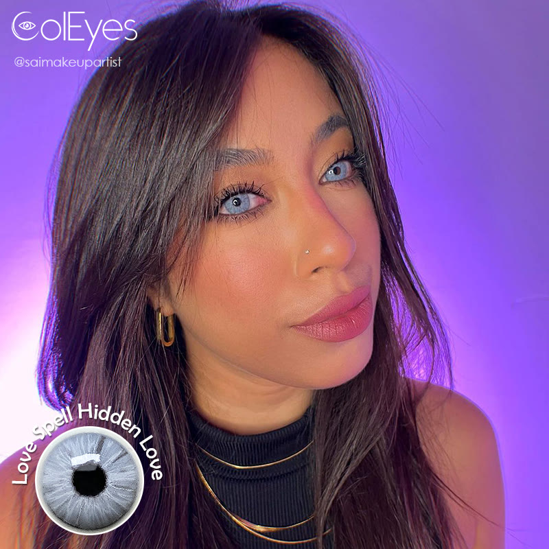 Coleyes Love Spell Hidden Love Yearly Prescription Colored Contacts - image 8