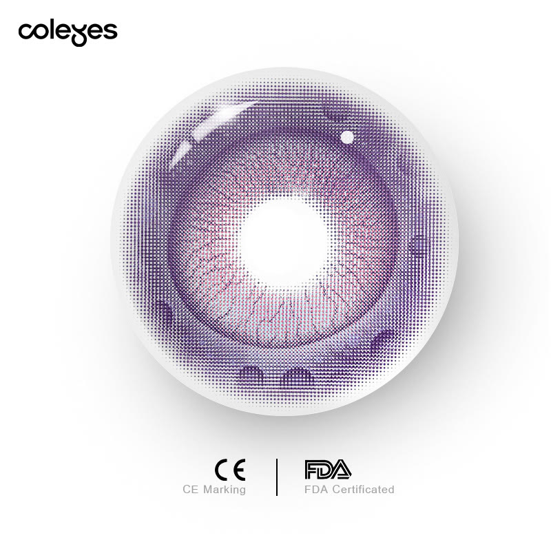 Coleyes  Abyss Violet 1-Day Cosplay Colored Contacts - image 4
