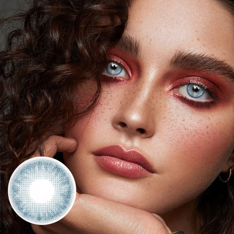Coleyes Virtual Blue Yearly Prescription Colored Contacts - image 4