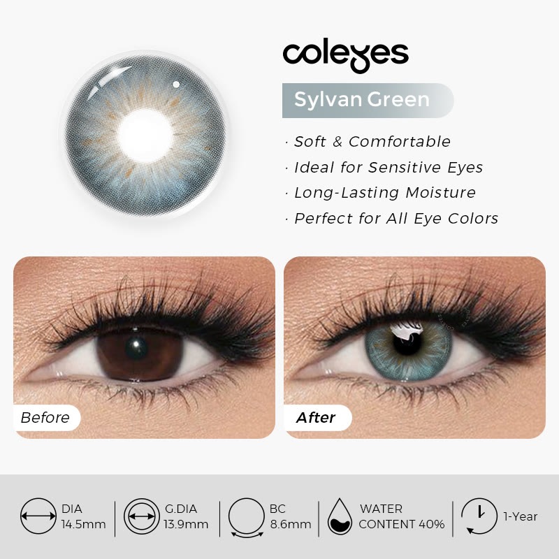 Coleyes Reverie Blue Yearly Colored Contacts - image 6