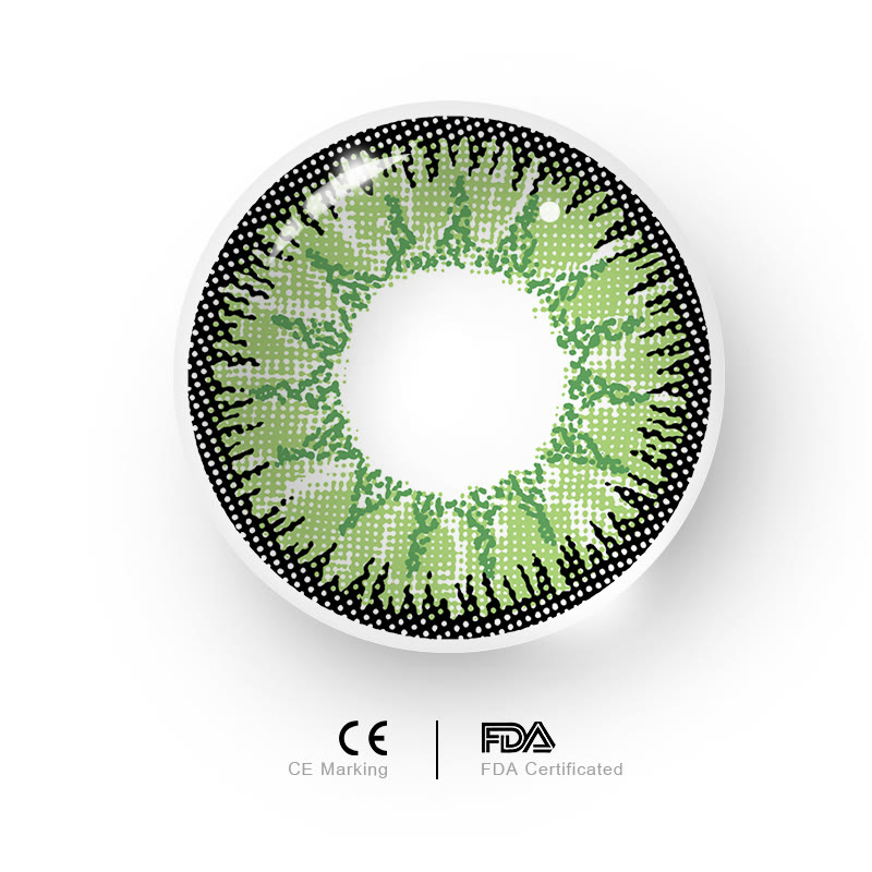 Coleyes Nonno Green Prescription Yearly Colored Contacts - image 7