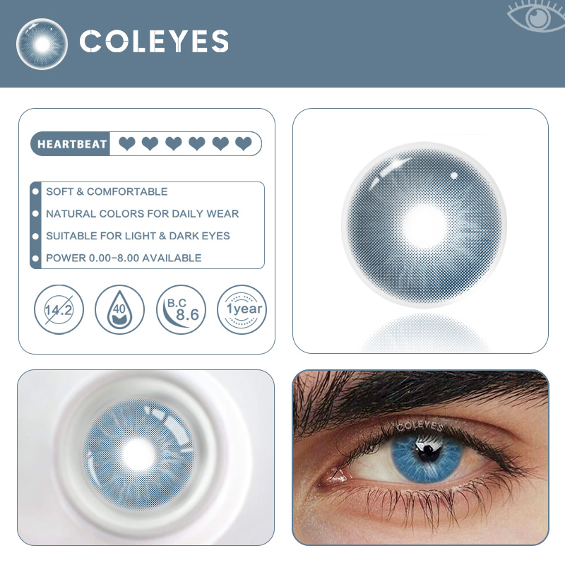 Coleyes Profound Blue Men Colored Contacts - image 8
