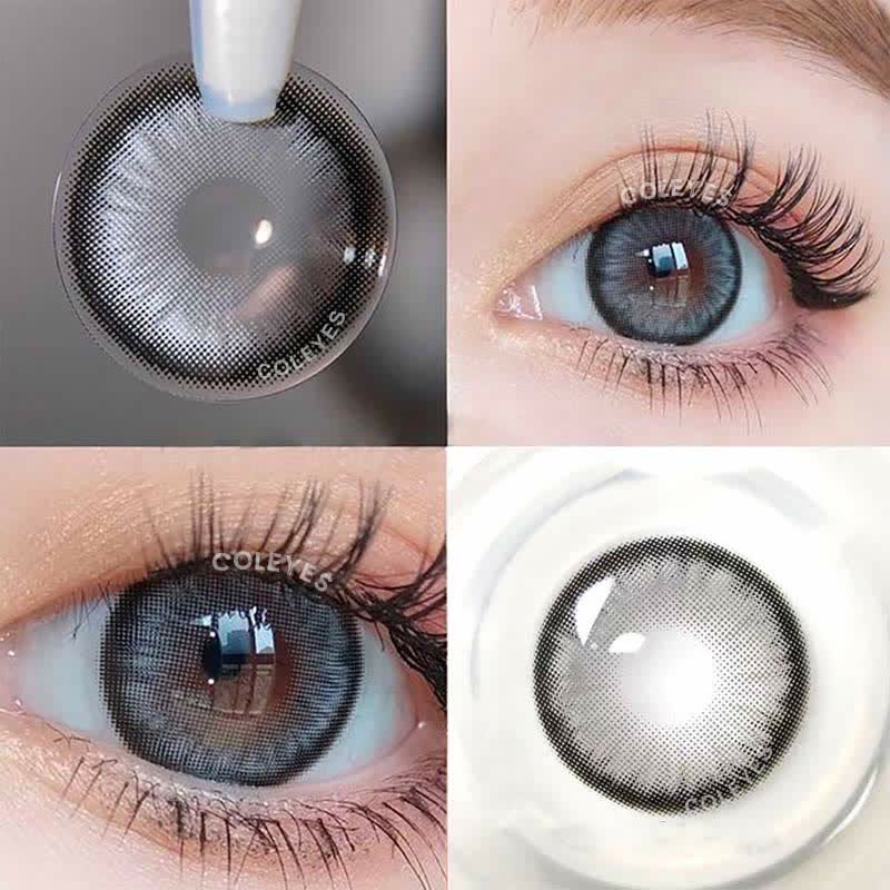Coleyes Norko Grey Yearly Prescription Colored Contacts - image 8