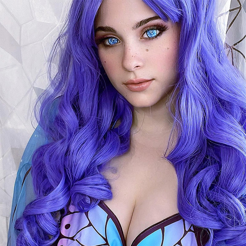 Coleyes Blind Starry Blue Yearly Cosplay Colored Contacts - image 4
