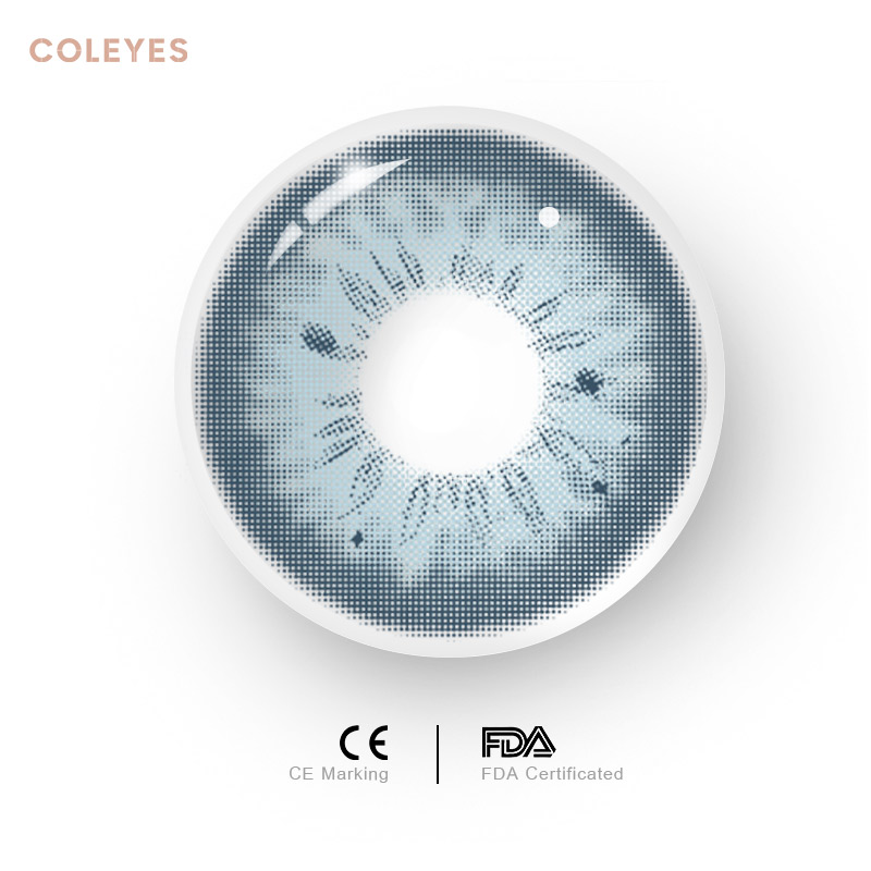Coleyes Stunna Blue Yearly Prescription Colored Contacts - image 2