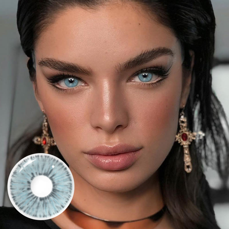 Coleyes Nighthawk Blue Yearly Prescription Colored Contacts - image 7