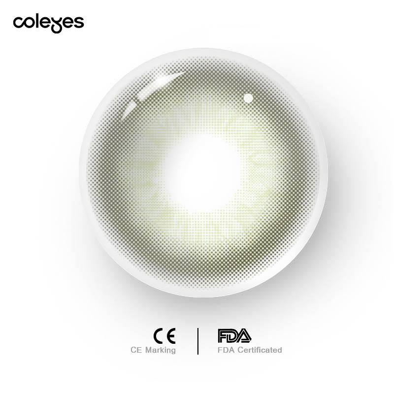 Coleyes No Makeup Saturday Oliver Yearly Prescription Colored Contacts - image 5