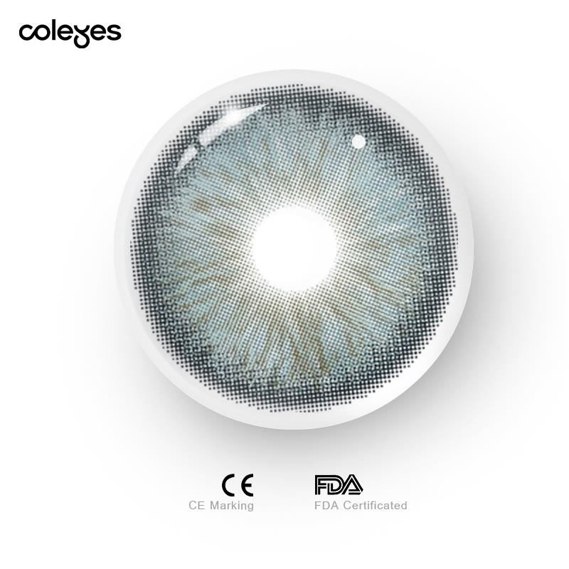 Coleyes Jumeirah Blue Grey Yearly Colored Contacts - image 7