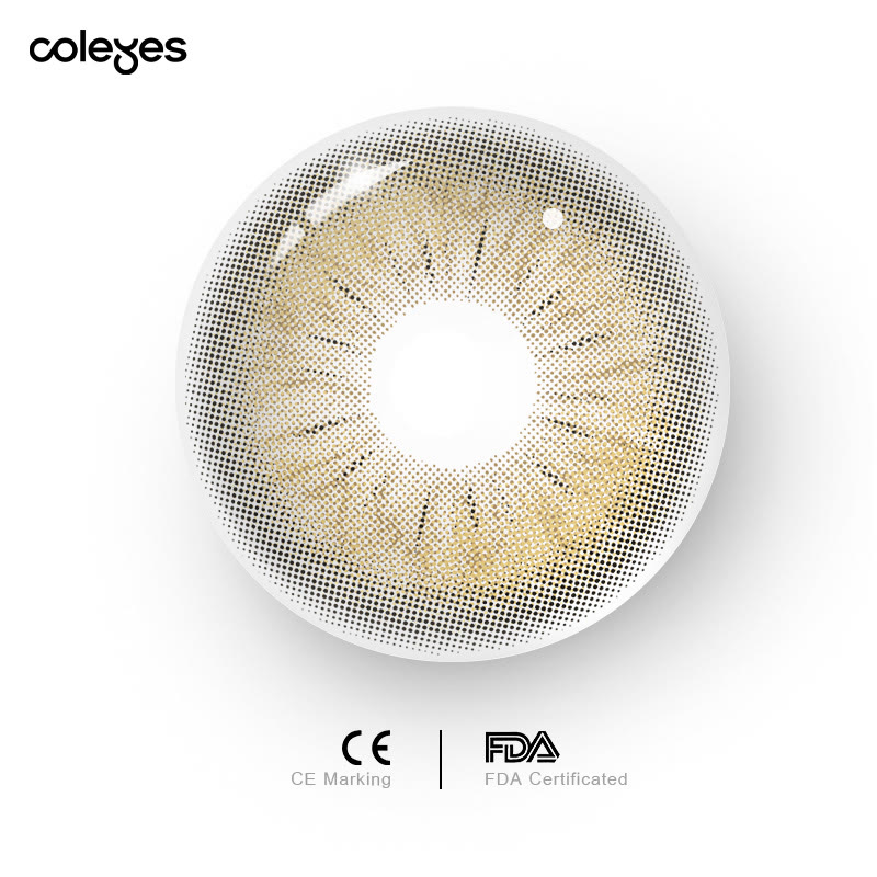 Coleyes Velvet Brown Pro Yearly Prescription Colored Contacts - image 12