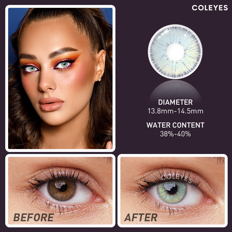 Coleyes Nighthawk Neon Yearly Prescription Colored Contacts - image 6