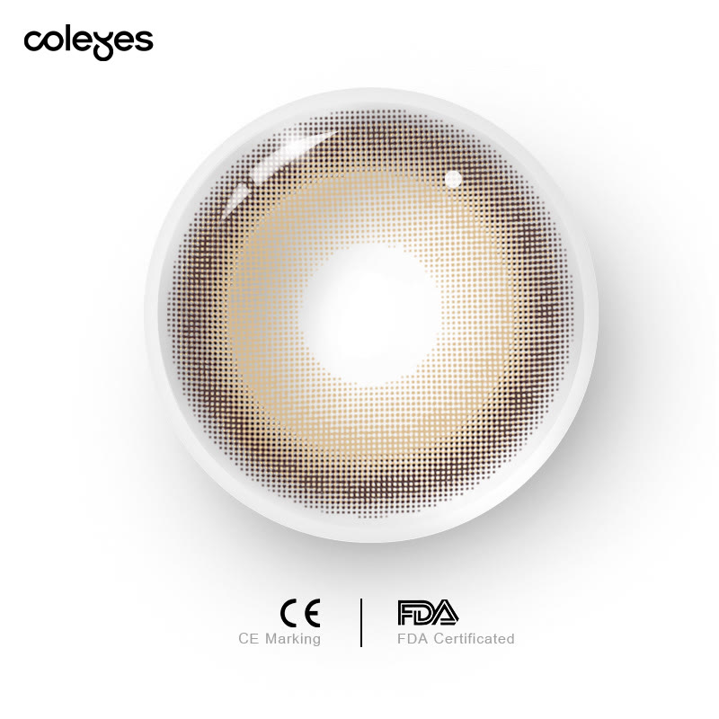 Coleyes Hybrid Brown Yearly Colored Contacts - image 10