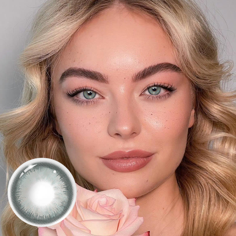 Coleyes Queencard Grey Yearly Colored Contacts - image 6