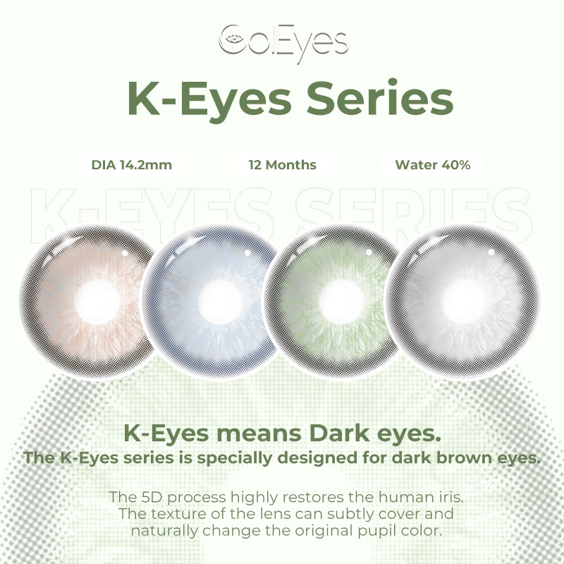 Coleyes K-Eyes Brown Yearly Colored Contacts - image 11
