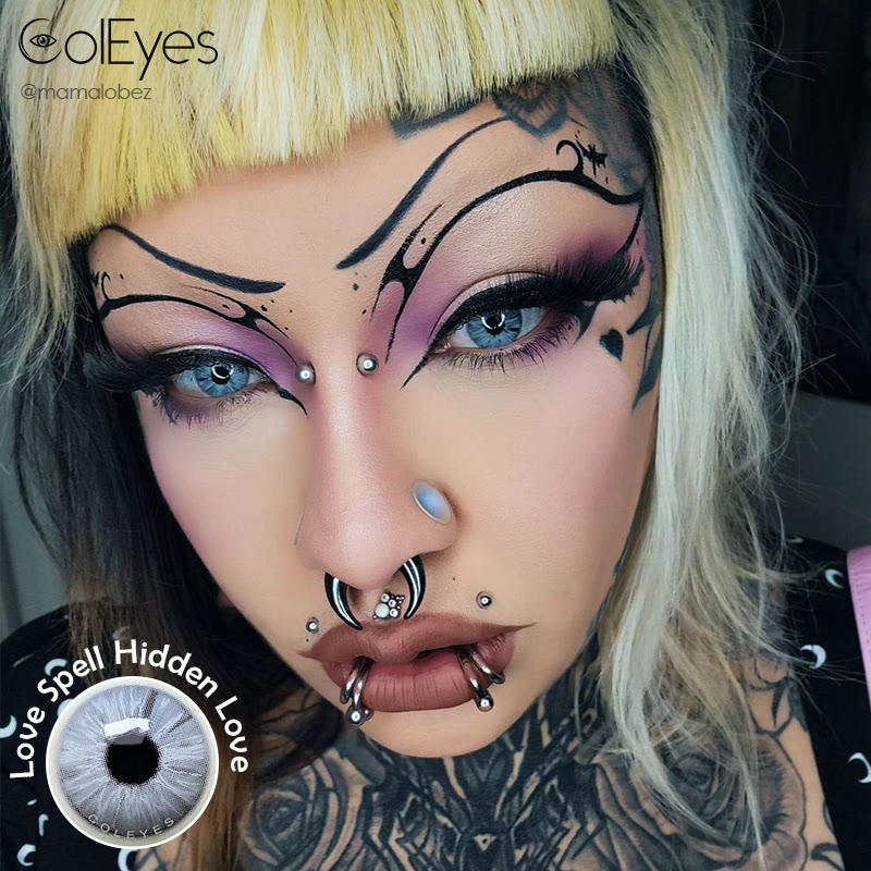 Coleyes Love Spell Hidden Love Yearly Prescription Colored Contacts - image 7