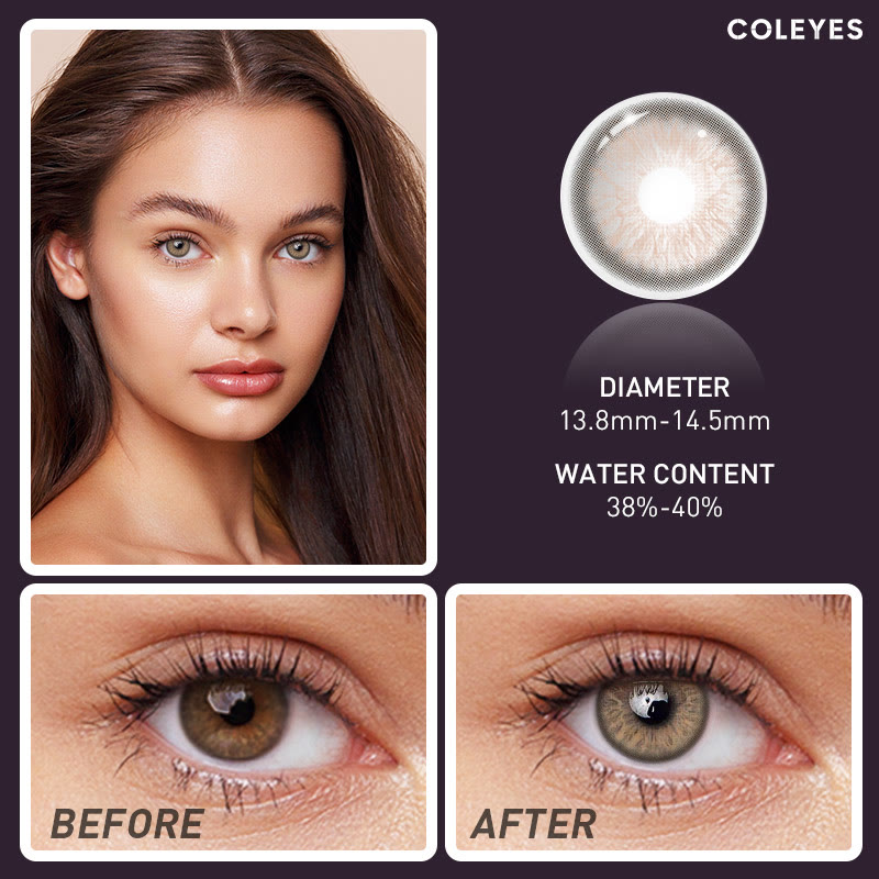 Coleyes K-Eyes Brown Yearly Colored Contacts - image 8
