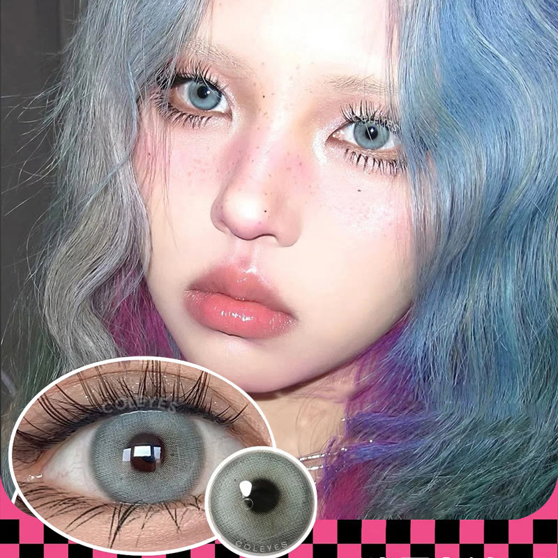 Coleyes Icy Blue Prescription Yearly Colored Contacts - image 6