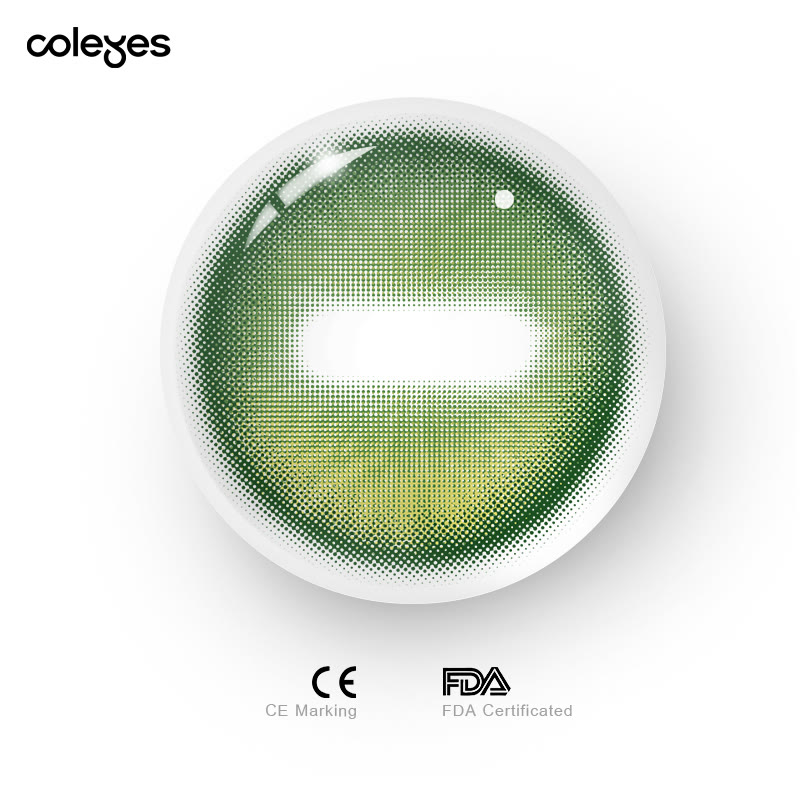 Coleyes Capra Green Cosplay Colored Contacts | 1 Day-4pcs - image 6