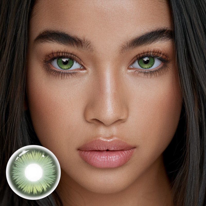 Coleyes Morpho Green Prescription 6-Month Colored Contacts - image 3