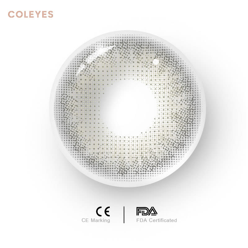 Coleyes Virtual Grey Yearly Prescription Colored Contacts - image 2