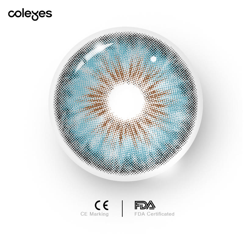 Coleyes Muse Blue Yearly Colored Contacts - image 8