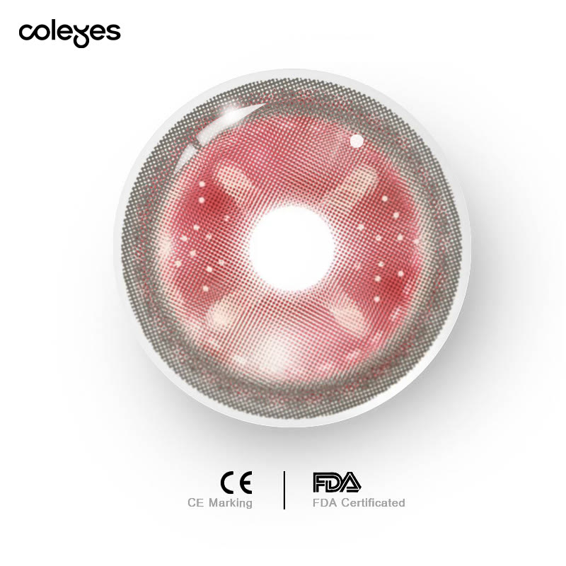 Coleyes Identity V Cheerleader Pink 1-Day Cosplay Colored Contacts - image 4