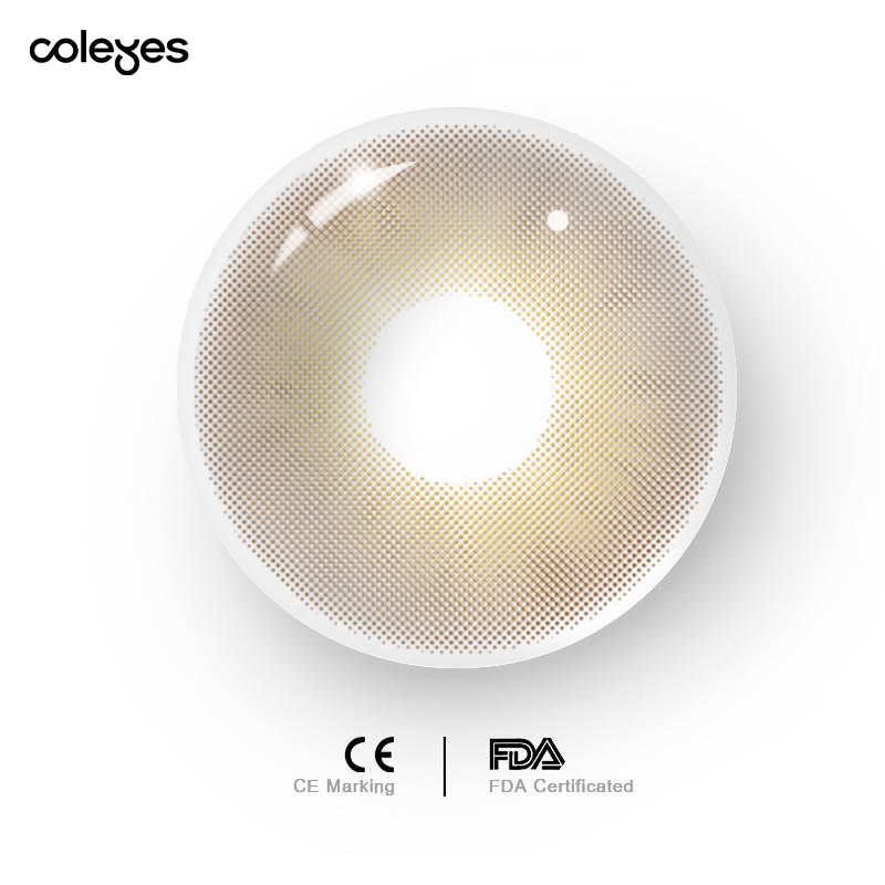 Coleyes Birkin Brown Yearly Prescription Colored Contacts - image 5