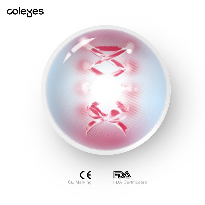 Coleyes Ballet Pink Yearly Cosplay Colored Contacts - image 6