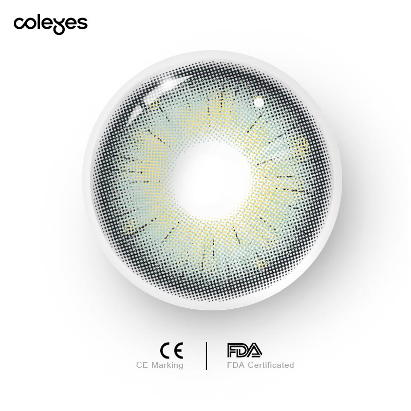 Coleyes Gene Iris Green Yearly Colored Contacts - image 14
