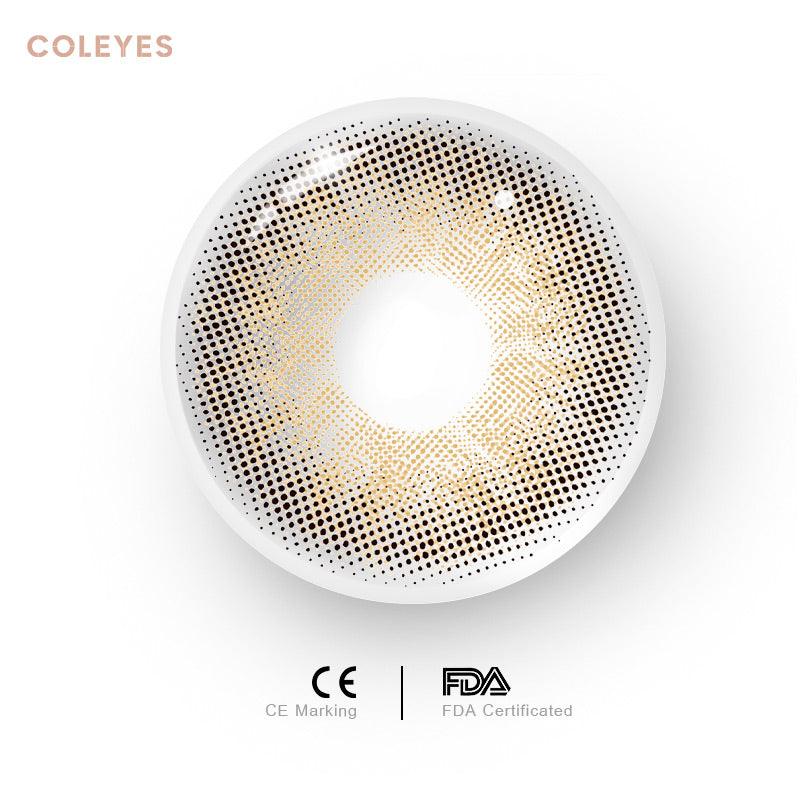 Coleyes Dutch Brown Yearly Prescription Colored Contacts - image 2