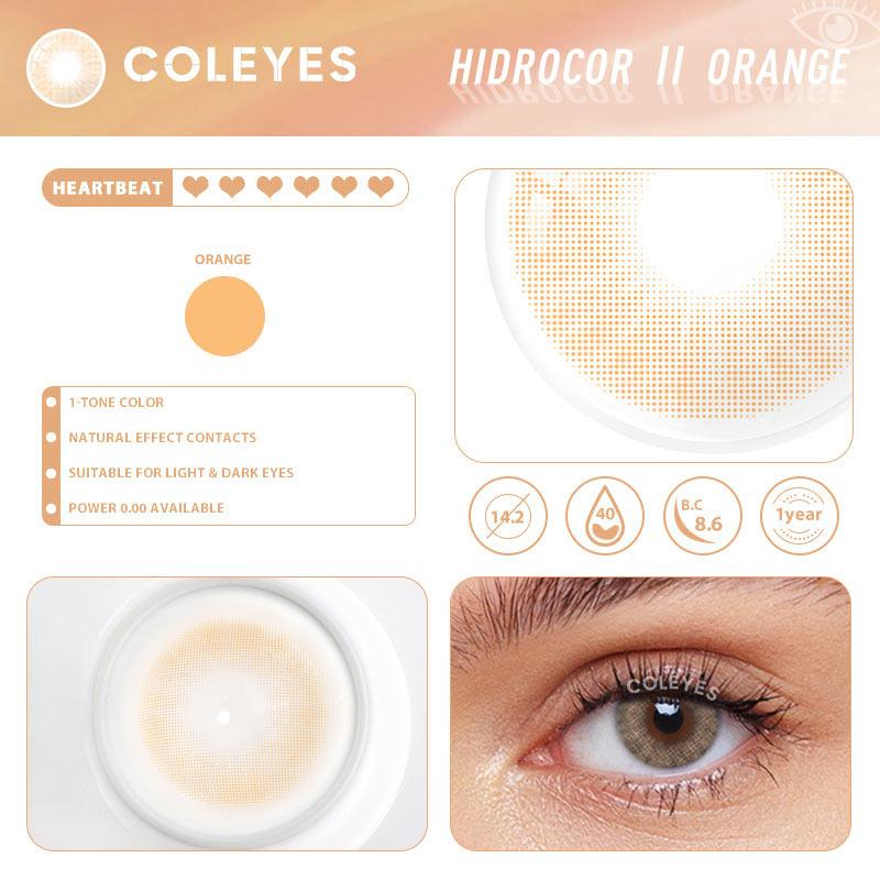 Coleyes Aurora Brown Yearly Prescription Colored Contacts - image 5