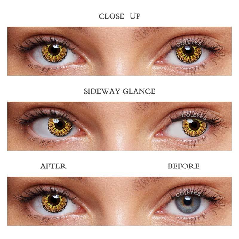 Coleyes Nonno Chocolate Yearly Cosplay Colored Contacts - image 5