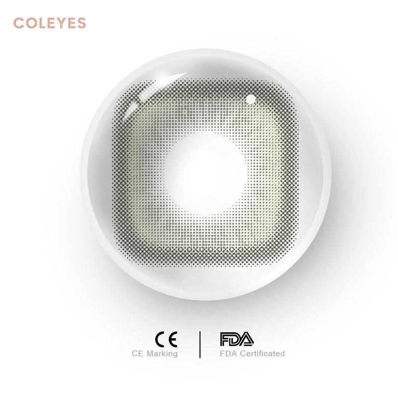 Coleyes Square Green Yearly Prescription Colored Contacts - image 2
