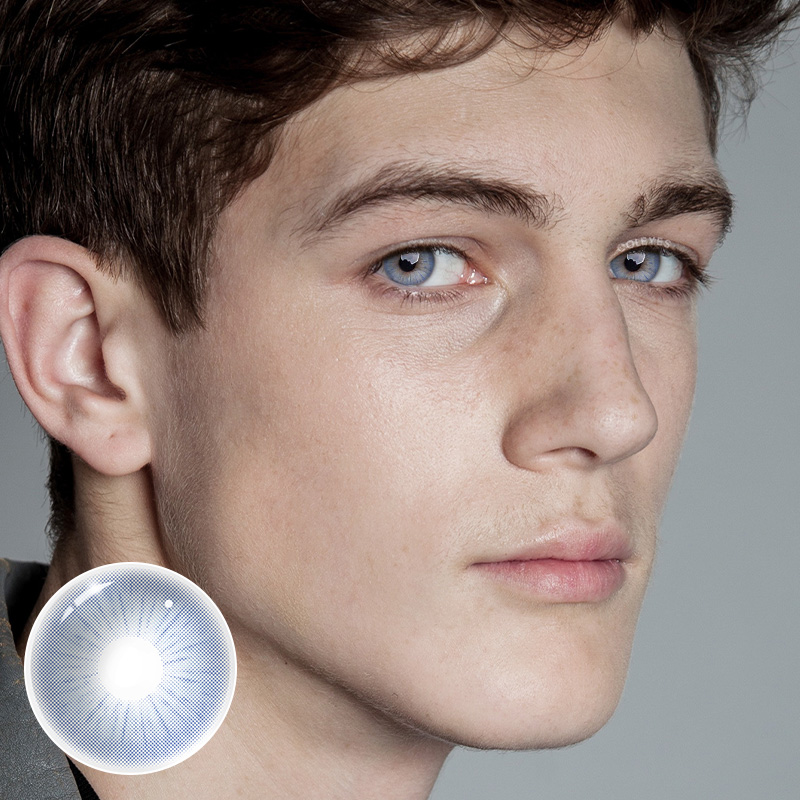 Coleyes Crystal Blue Men Colored Contacts - image 3