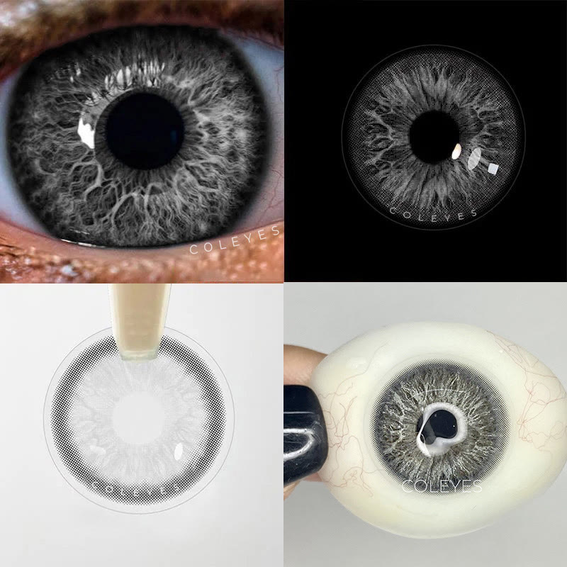 Coleyes K-Eyes Grey Yearly Colored Contacts - image 7