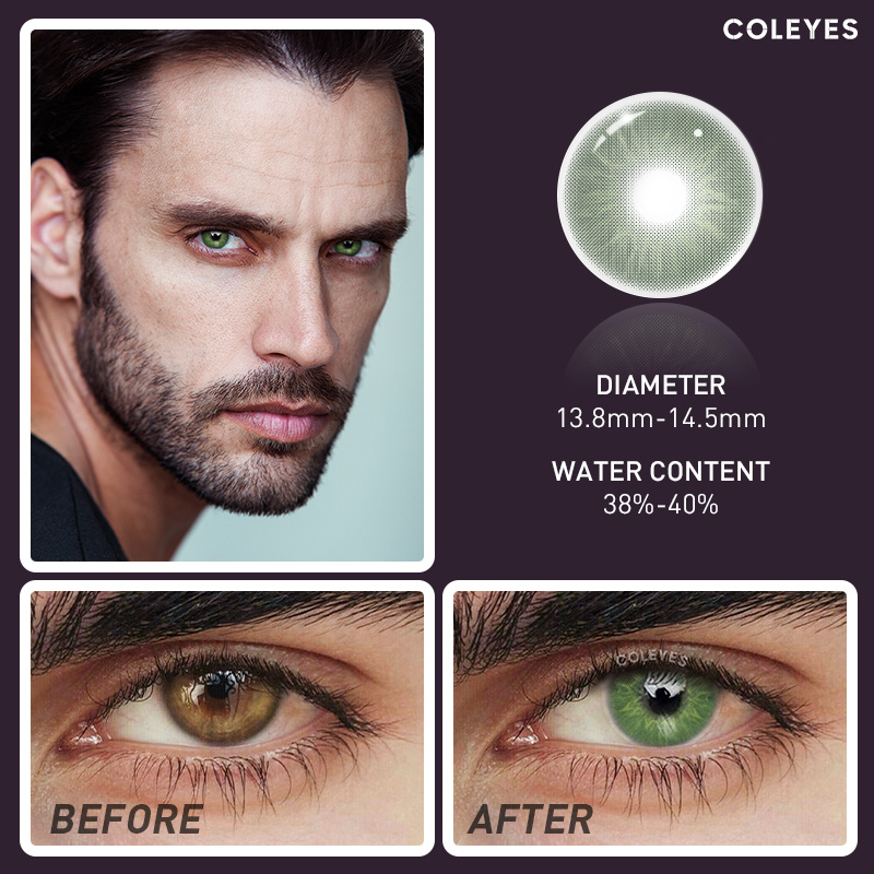 Coleyes Profound Green Men Colored Contacts - image 6