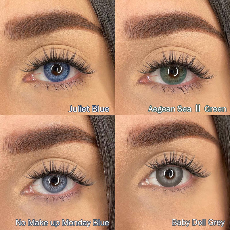 Coleyes Juliet Blue Yearly Prescription Colored Contacts - image 5
