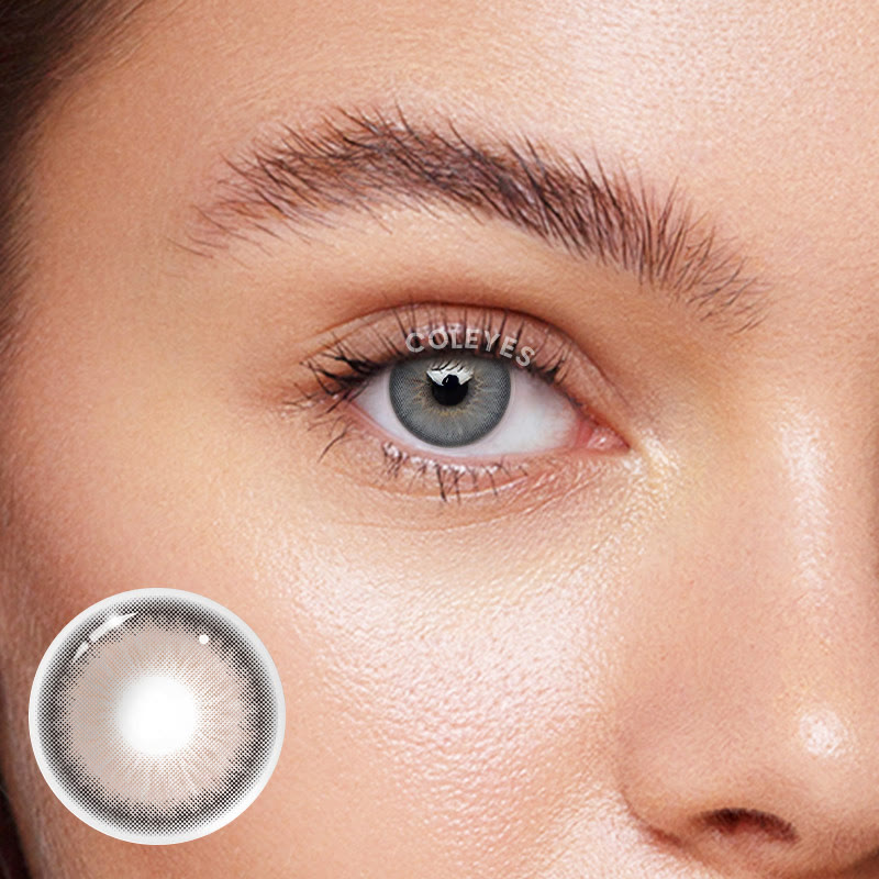 Coleyes Galaxy Grey Yearly Prescription Colored Contacts - image 4