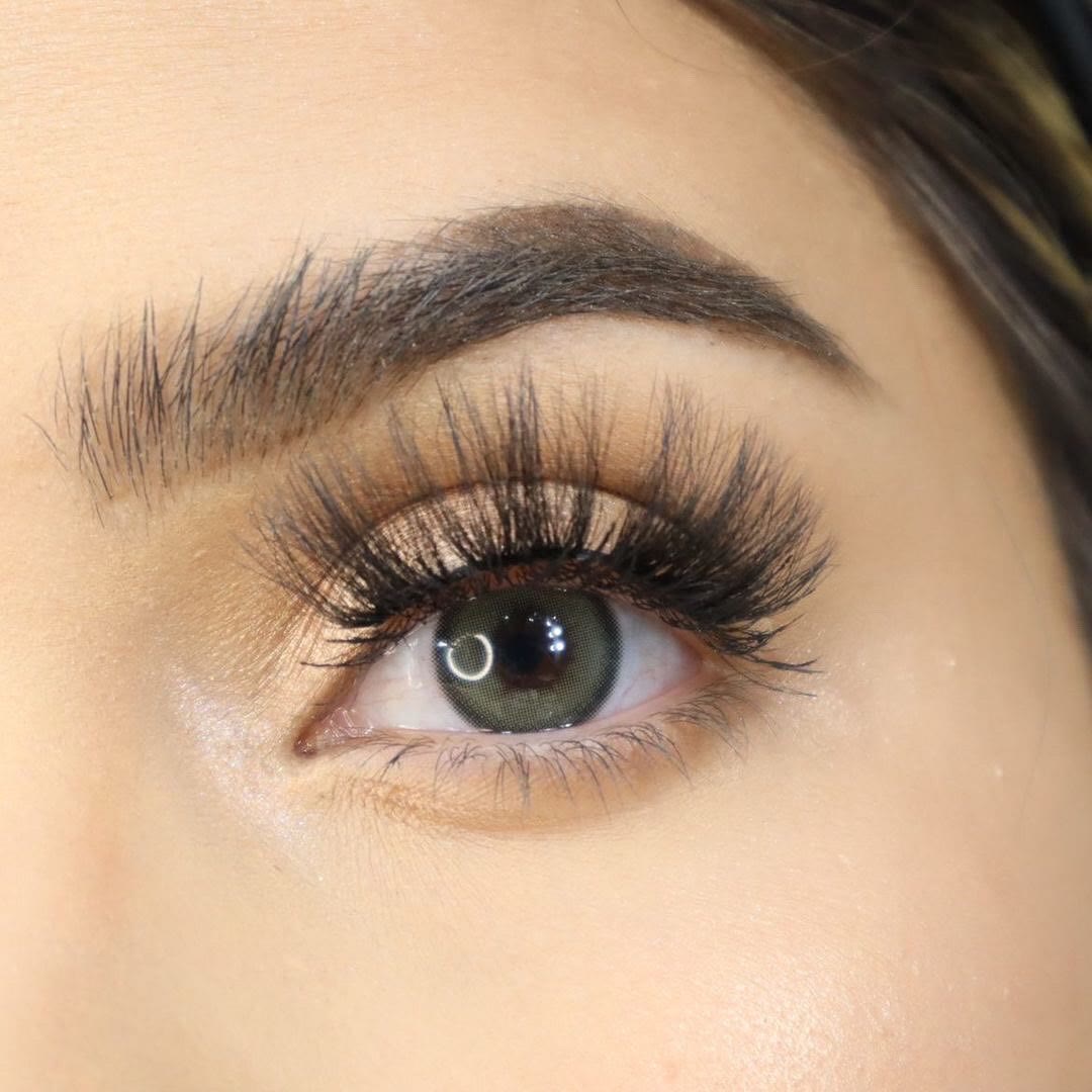 Coleyes Love-struck Green Yearly Prescription Colored Contacts - image 3