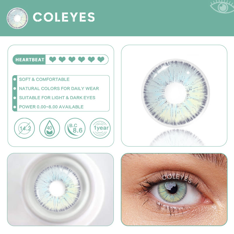 Coleyes Nighthawk Neon Yearly Prescription Colored Contacts - image 7
