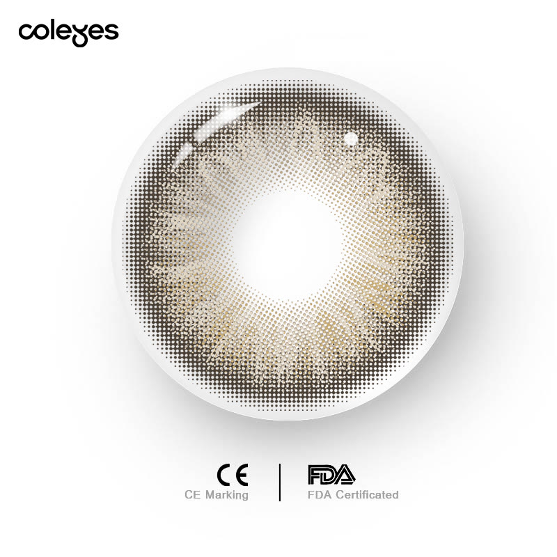 Coleyes Rosalie Brown Yearly Prescription Colored Contacts - image 5