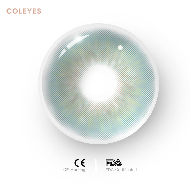 Coleyes Sin Green Yearly Prescription Colored Contacts - image 2